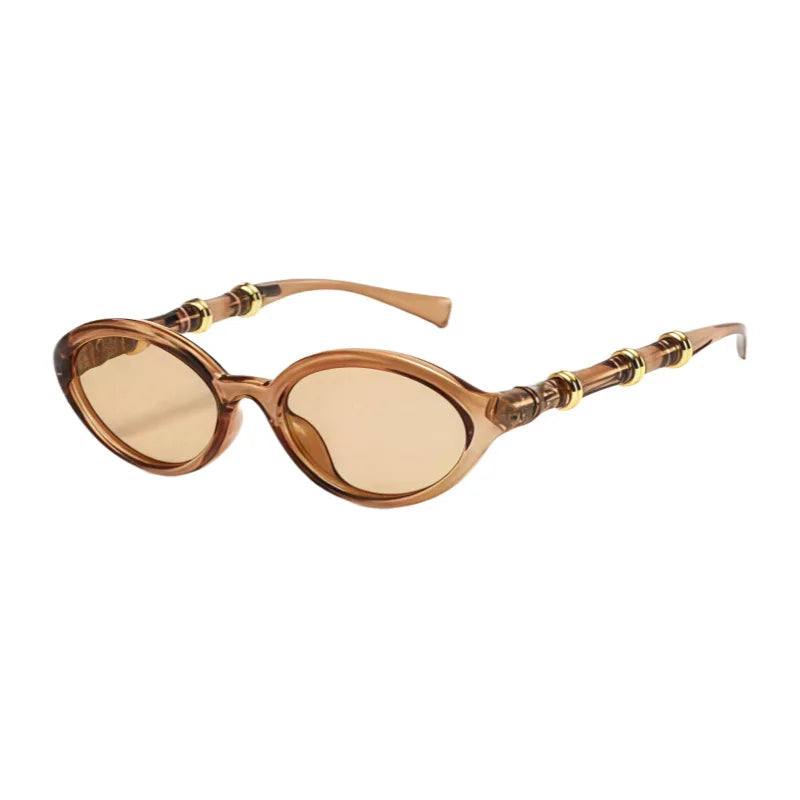 Retro Oval Sonnenbrille – Damen UV400