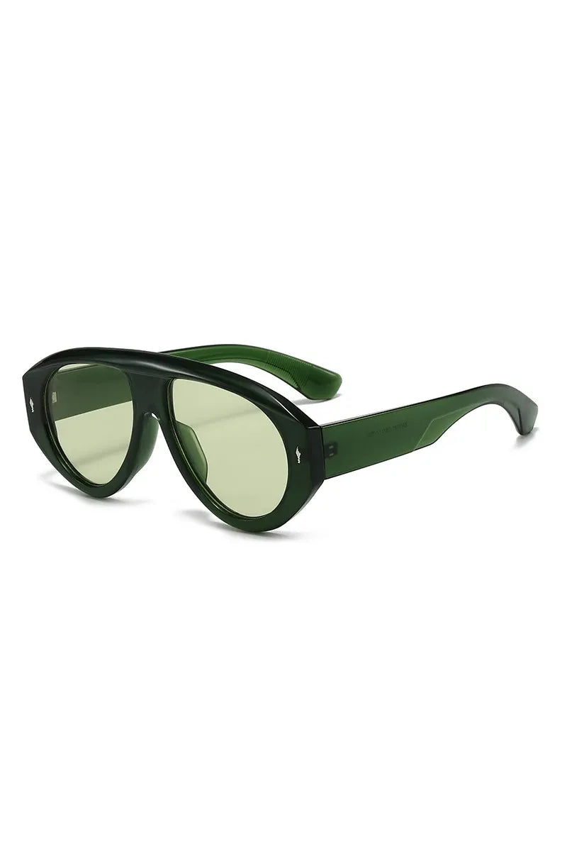 Sky Raider Retro Pilot Sonnenbrille – Unisex