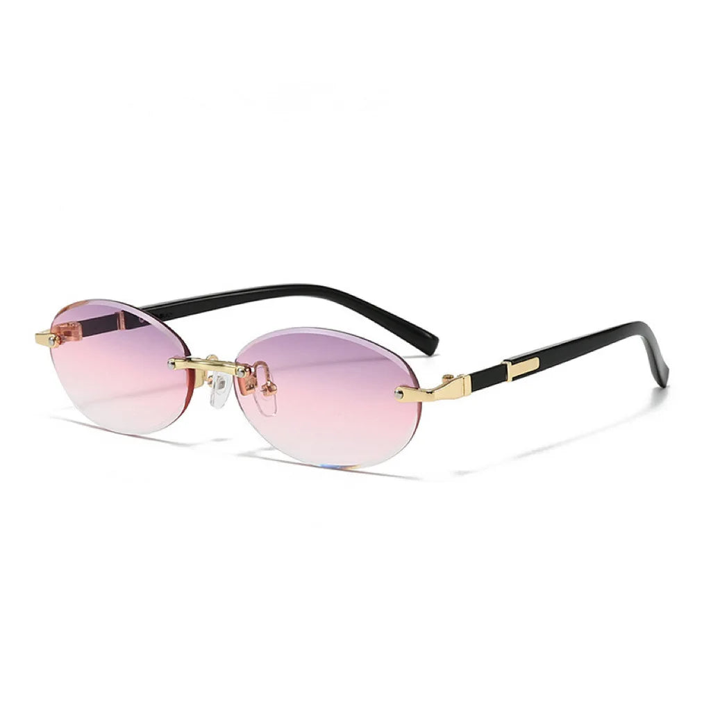Neo Ellipse Rahmenlose Sonnenbrille UV400