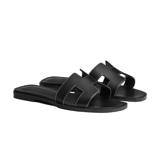 Minimalistische Damen Slide Sandalen – Schlichte Eleganz