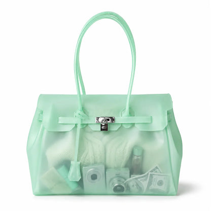 Jelly Firkin Bag – Transparente Trend-Handtasche