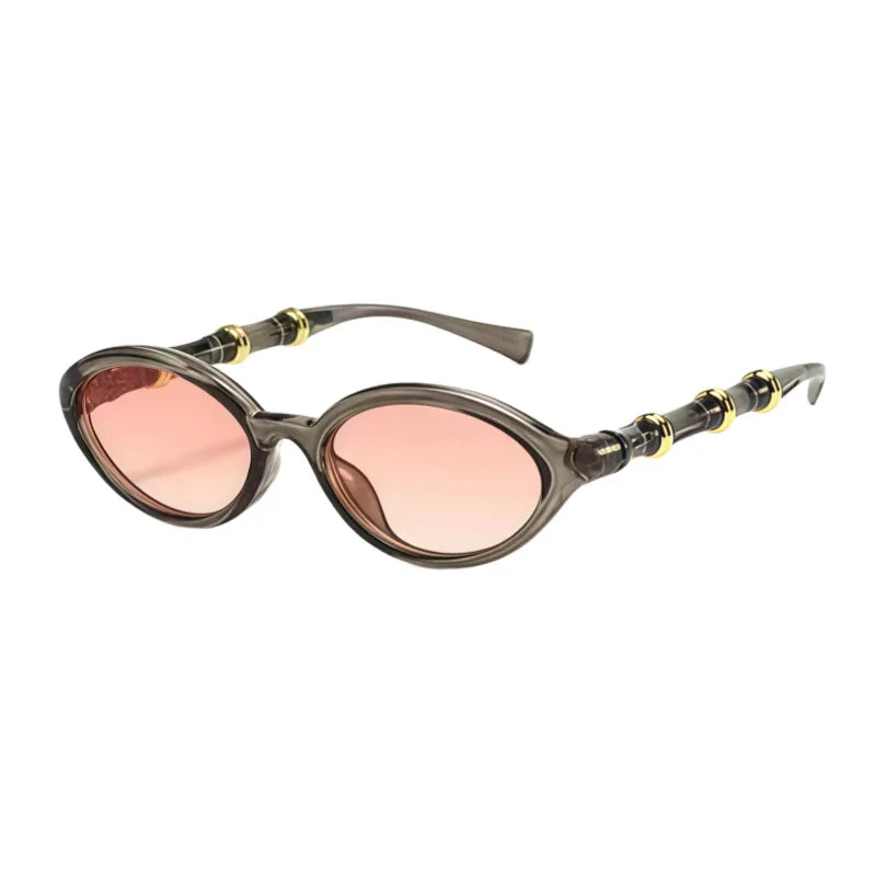 Retro Oval Sonnenbrille – Damen UV400