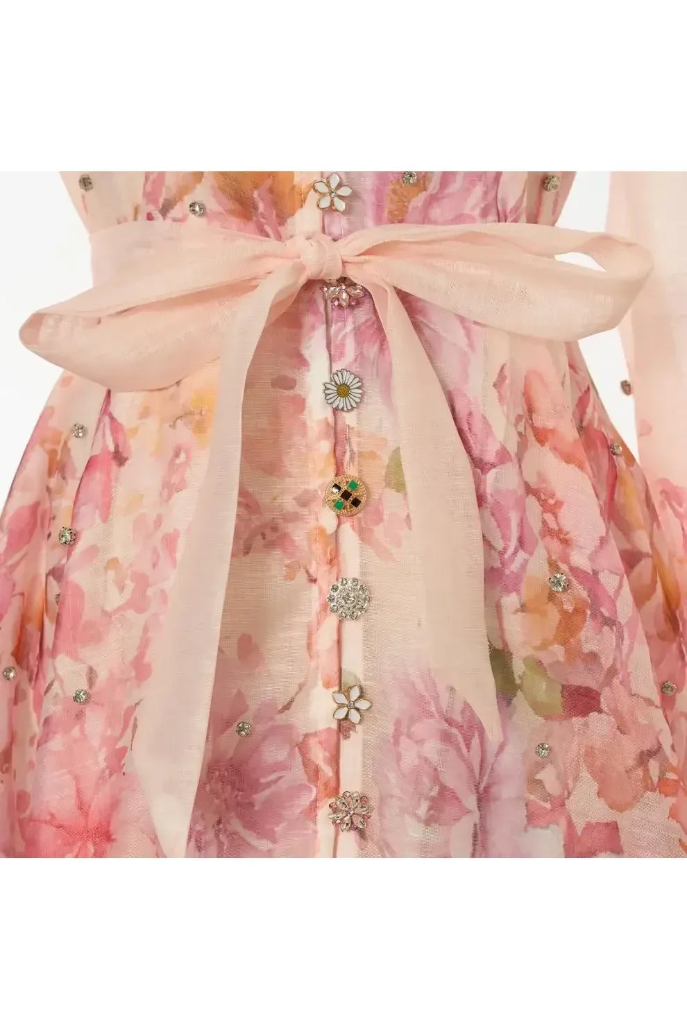 Clara Diamond Maxikleid – Elegantes Kleid mit floralem Print