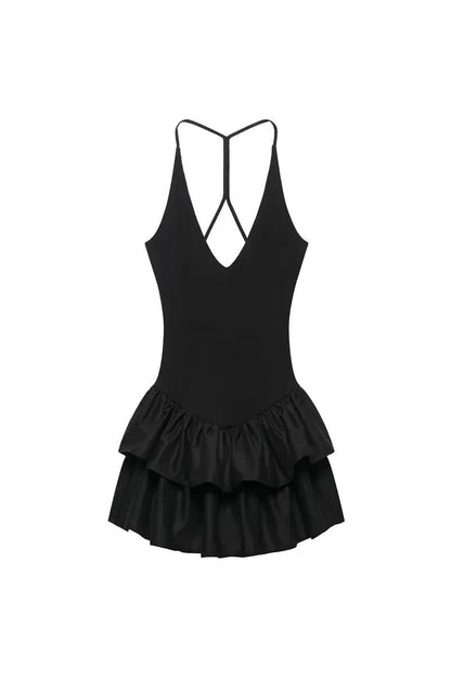 Pink Ruffle Mini Dress – Chic Summer Party Dress