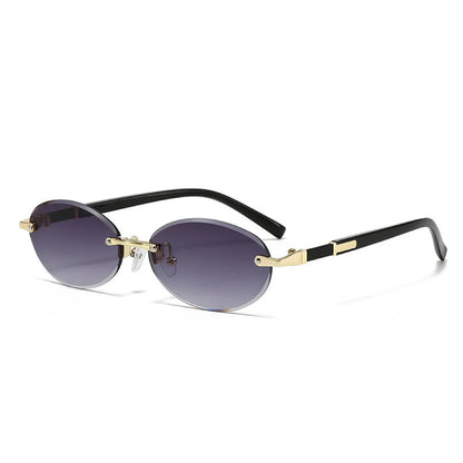 Neo Ellipse Rahmenlose Sonnenbrille UV400