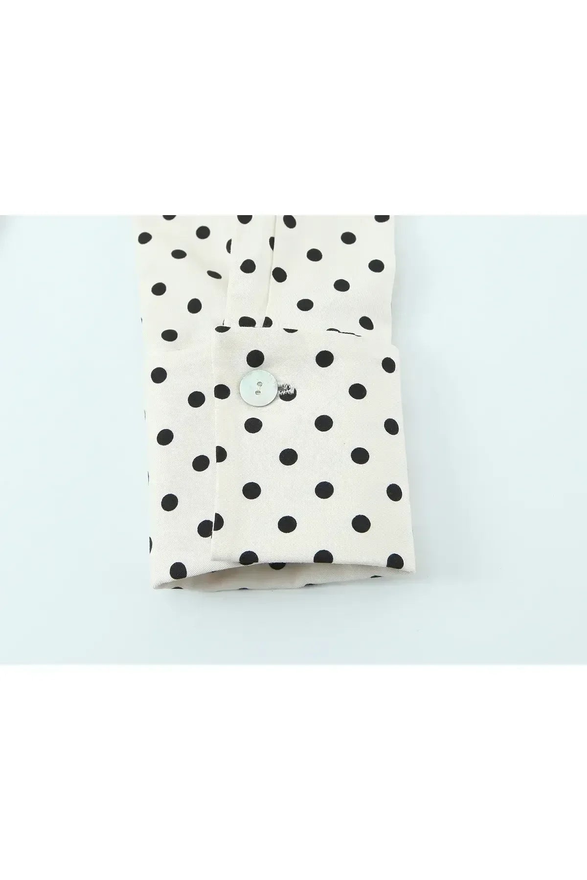 Charlotte Polka Dot Set – Kurzes Top & High‑Waist Hose