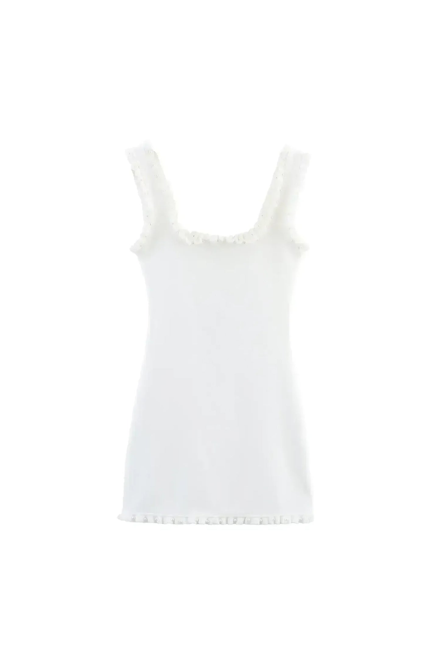Amara – Zweifarbiges Sommerkleid mit Blumenakzent
