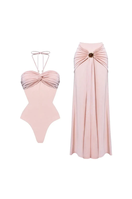 Chloe Halter Bikini Set – Sexy 2-teiliges Badeoutfit