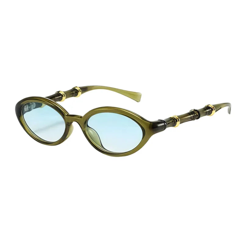 Retro Oval Sonnenbrille – Damen UV400