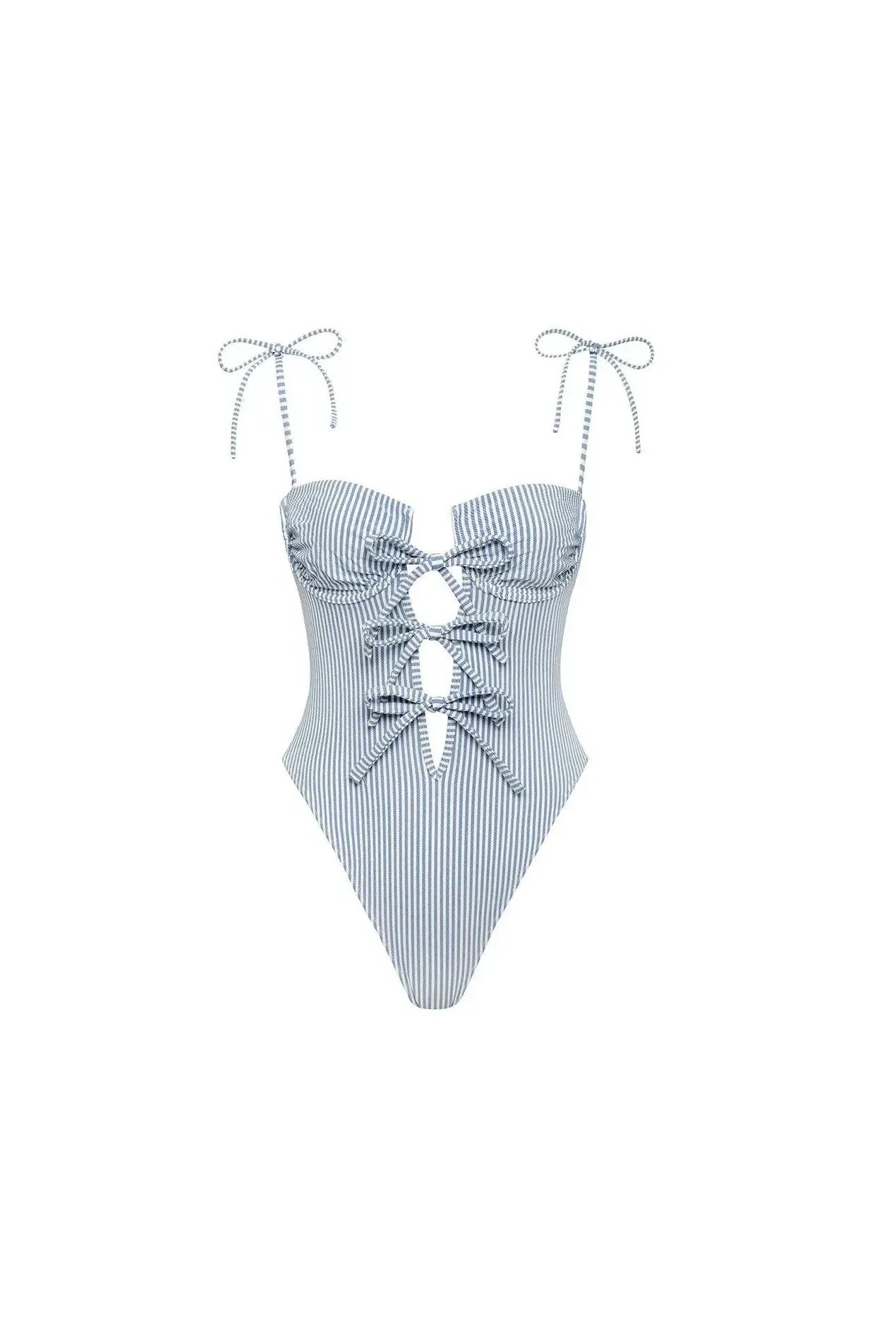 Lily Halter Monokini – Stylischer Damen-Badeanzug mit Cover-Up