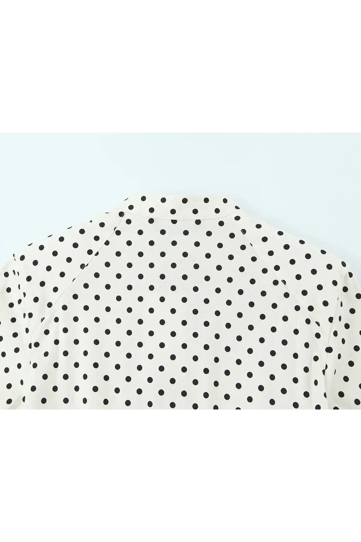 Charlotte Polka Dot Set – Kurzes Top & High‑Waist Hose
