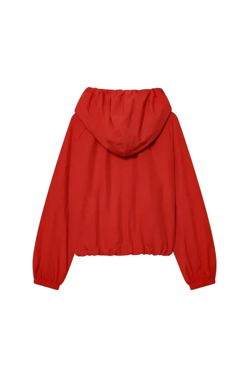 Ariane Hooded Coat – Oversize Damen Jacke mit Kapuze