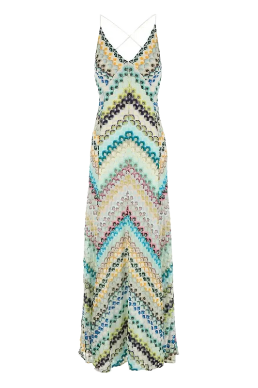 Boho Rainbow Maxikleid - Miraee Paris